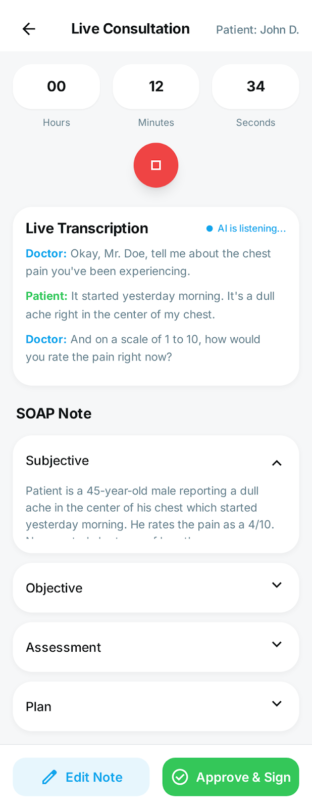 verifynow mobile screen 2