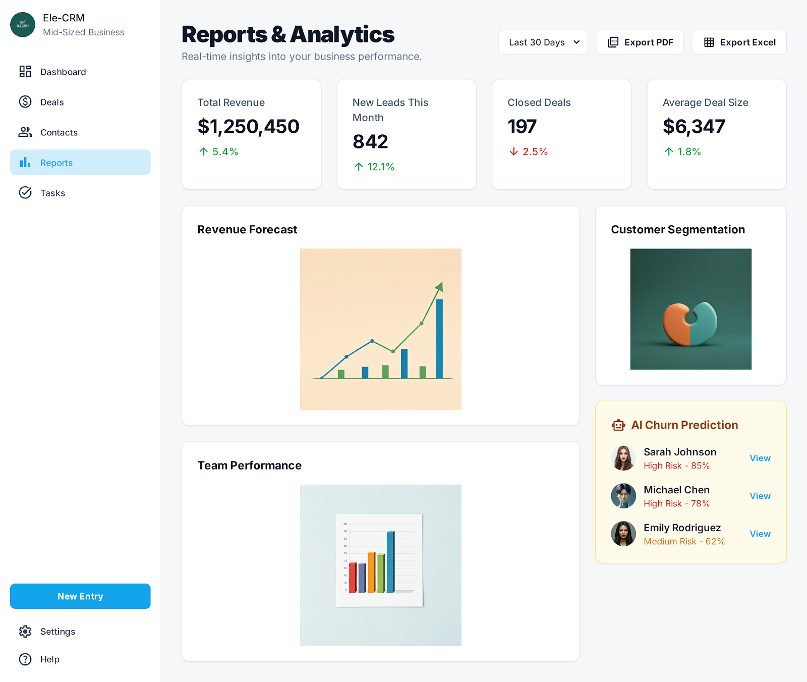 SmartCRM AI Screen 2